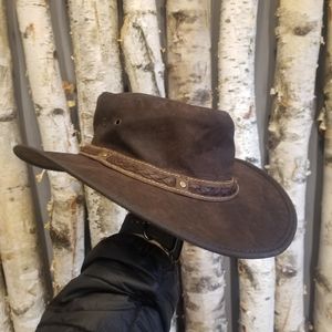 Barmah Crackle Kangaroo Hat